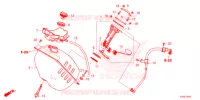 SERBATOIO COMBUSTIBILE per Honda FORZA 125 2022