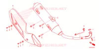 SMORZATORE SCARICO per Honda FORZA 125 2022