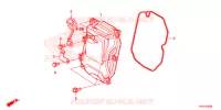COPERTURA TESTA CILINDRO per Honda SH 125 TOP BOX 2022