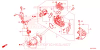 CORPO FARFALLATO per Honda SH 125 ABS 4ED 2022