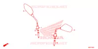 SPECCHIETTO per Honda SH 125 ABS 4ED 2022