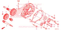 TRASMISSIONE per Honda SH 125 ABS 4ED 2022