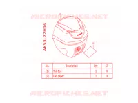 BAULETTO B *NHA84P* per Honda SH 125 ABS 3ED 2022