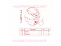 BAULETTO B *NHC28M* per Honda SH 125 ABS 3ED 2022
