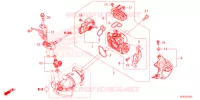 CORPO FARFALLATO per Honda SH 125 ABS 3ED 2022