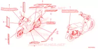 MARCHIO/STRISCIA per Honda SH 125 ABS 3ED 2022