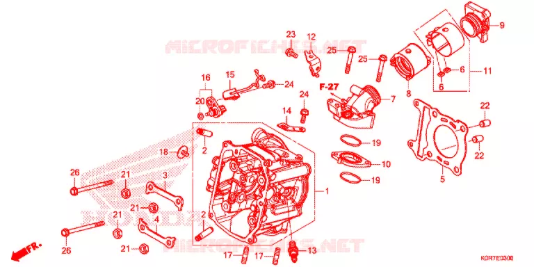 TESTATA Honda SCOOTER 125 SH 2022  SH125ADN
