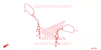SPECCHIETTO per Honda SH 125 ABS 4ED 2022