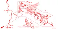 CALIBRO FRENO ANTERIORE per Honda SH 125 ABS 5ED 2022