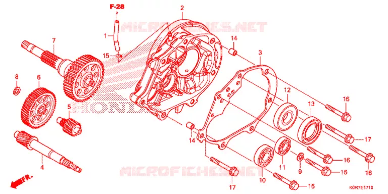 TRASMISSIONE Honda SCOOTER 125 SH 2022  SH125ADN