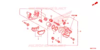 CALIBRO FRENO POSTERIORE per Honda SH 150 ABS 2022