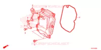 COPERTURA TESTA CILINDRO per Honda SH 150 ABS 2022