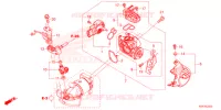 CORPO FARFALLATO per Honda SH 150 ABS 2022
