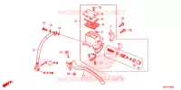 POMPA FRENO POSTERIORE per Honda SH 150 ABS 2022