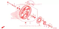 RUOTA ANTERIORE per Honda SH 150 ABS 2022