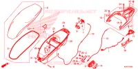 SEDILE/SCATOLA BAGAGLI per Honda SH 150 ABS 2022