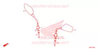 SPECCHIETTO per Honda SH 150 ABS 2022