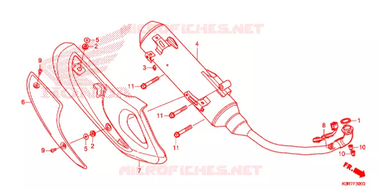 SMORZATORE SCARICO Honda SCOOTER 150 SH 2022  SH150AD2N