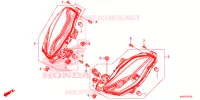FRECCIA ANTERIORE per Honda SH 150 ABS 4ED 2022