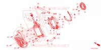 RADIATORE per Honda SH 150 ABS 4ED 2022
