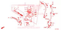 FRENO MAESTRO ANTERIORE CILINDRO per Honda SH 150 ABS 5ED 2022