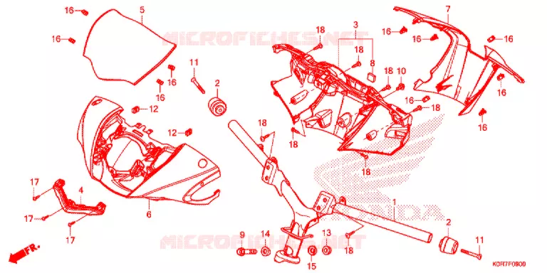 MANIGLIA STERZO/COPERTURA MANIGLIA Honda SCOOTER 150 SH 2022  SH150AD2N