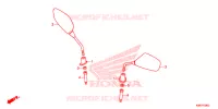 SPECCHIETTO per Honda SH 150 ABS 5ED 2022