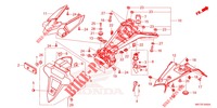 PARAFANGO POSTERIORE   per Honda X ADV 750 2022