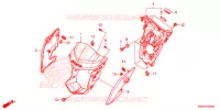 CAPUCCIO ANTERIORE per Honda CG 125 CARGO KICK 2014