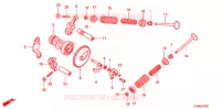 ALBERO A CAMME/VALVOLA per Honda LEAD 110 2012
