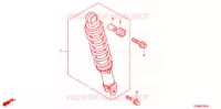 CUSCINO POSTERIORE per Honda LEAD 110 2012