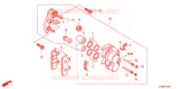 CALIBRO FRENO ANTERIORE per Honda LEAD 110 2013