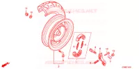RUOTA POSTERIORE per Honda LEAD 110 2013