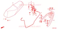 SEDILE per Honda LEAD 110 2013