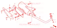 SMORZATORE SCARICO per Honda LEAD 110 2013