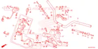 CONDOTTO MANIGLIA/PONTE SOPRA per Honda NC 750 X ABS 2017