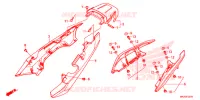 COPERTURA LATO per Honda NC 750 X ABS 2017