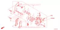 CALIBRO FRENO ANTERIORE per Honda SH MODE 125 2021