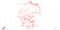 PARAFANGO ANTERIORE per Honda SH MODE 125 2021