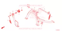 PIEDE D'APPOGGIO per Honda SH MODE 125 2021