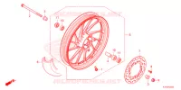 RUOTA ANTERIORE per Honda SH MODE 125 2021