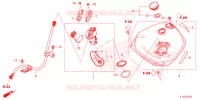 SERBATOIO COMBUSTIBILE per Honda SH MODE 125 2021
