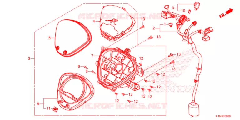 INDICATORE Honda SCOOTER 125 SH 2022  FSH125M