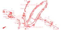 CORPO TELAIO per Honda SH MODE 125 E 2021