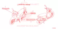 MARCHIO/EMBLEMA per Honda SH MODE 125 E 2021