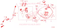 SERBATOIO COMBUSTIBILE per Honda SH MODE 125 E 2021