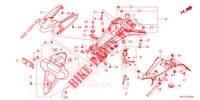 PARAFANGO POSTERIORE  per Honda X ADV 750 LOWER 2022