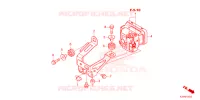 CILINDRO MAESTRO FRENO/MODULATORE ABS per Honda GROM 125 ABS 2023