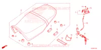 SEDILE/RIPARO SEDILE per Honda GROM 125 ABS 2023