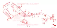 SMORZATORE SCARICO  per Honda GROM 125 ABS 2023
